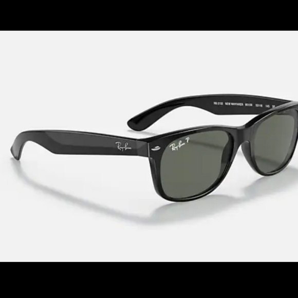 🕶️ Ray-Ban RB2132 New Wayfarer Polarized Sunglasses – Retail $231 - Picture 1 of 8